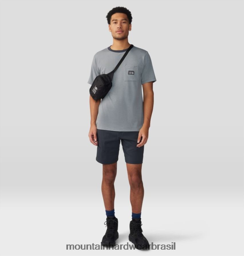 tempestade negra homens Mountain Hardwear ap ativo curto partes inferiores AD28F650