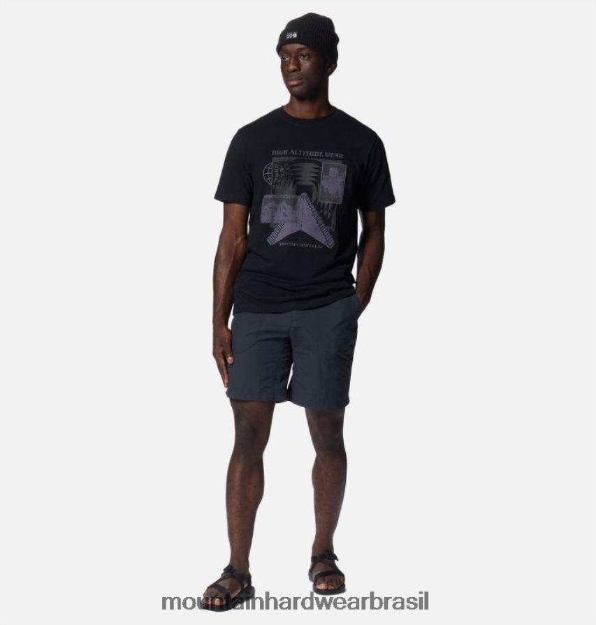 tempestade negra homens Mountain Hardwear strider curto partes inferiores AD28F6477