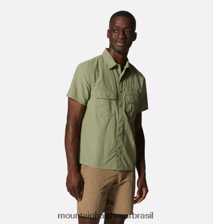 campo homens Mountain Hardwear camisa manga curta stryder topos AD28F6406