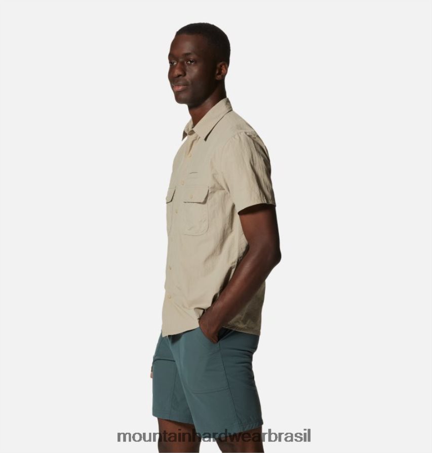 ermo homens Mountain Hardwear camisa manga curta stryder topos AD28F6407