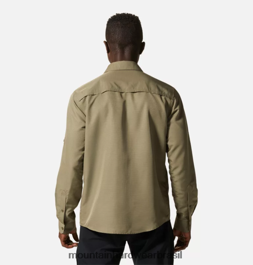 pedra verde homens Mountain Hardwear camisa manga longa canyon topos AD28F6324