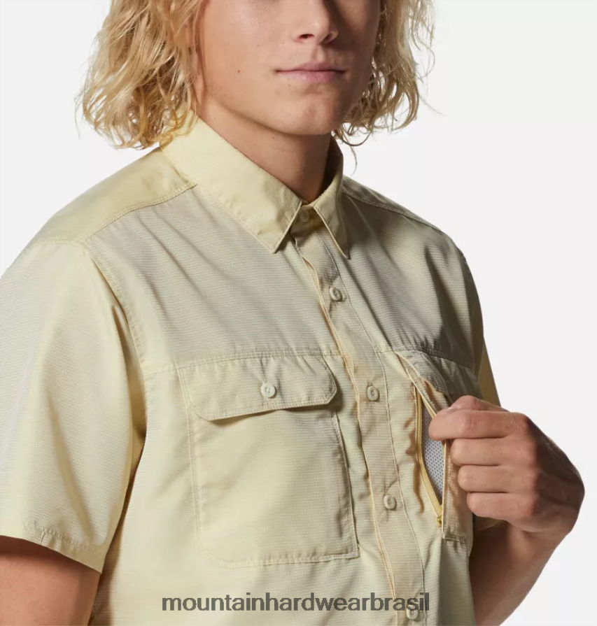 pradaria homens Mountain Hardwear camisa canyon manga curta topos AD28F6328