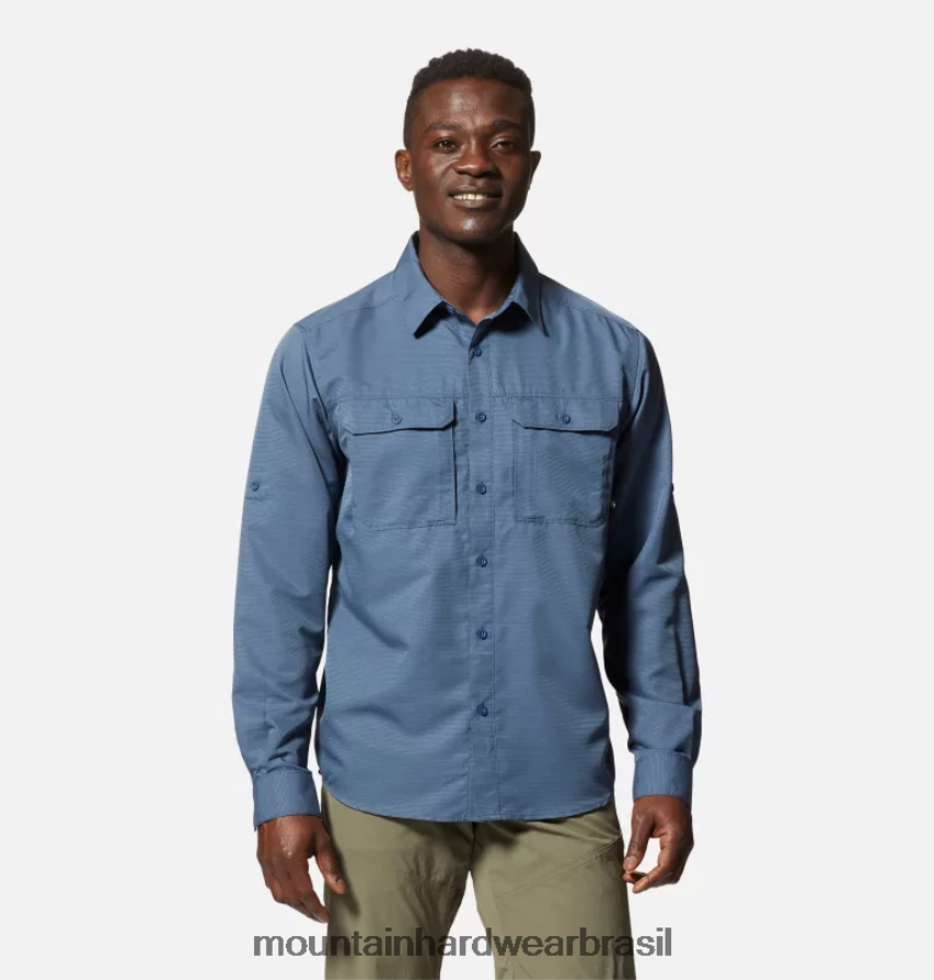 zinco homens Mountain Hardwear camisa manga longa canyon topos AD28F6320