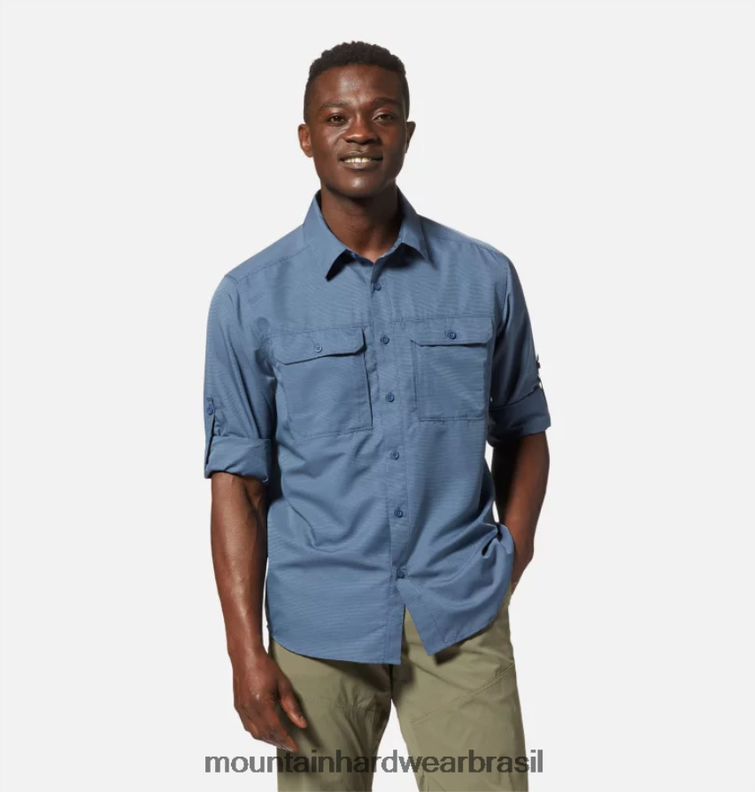 zinco homens Mountain Hardwear camisa manga longa canyon topos AD28F6320