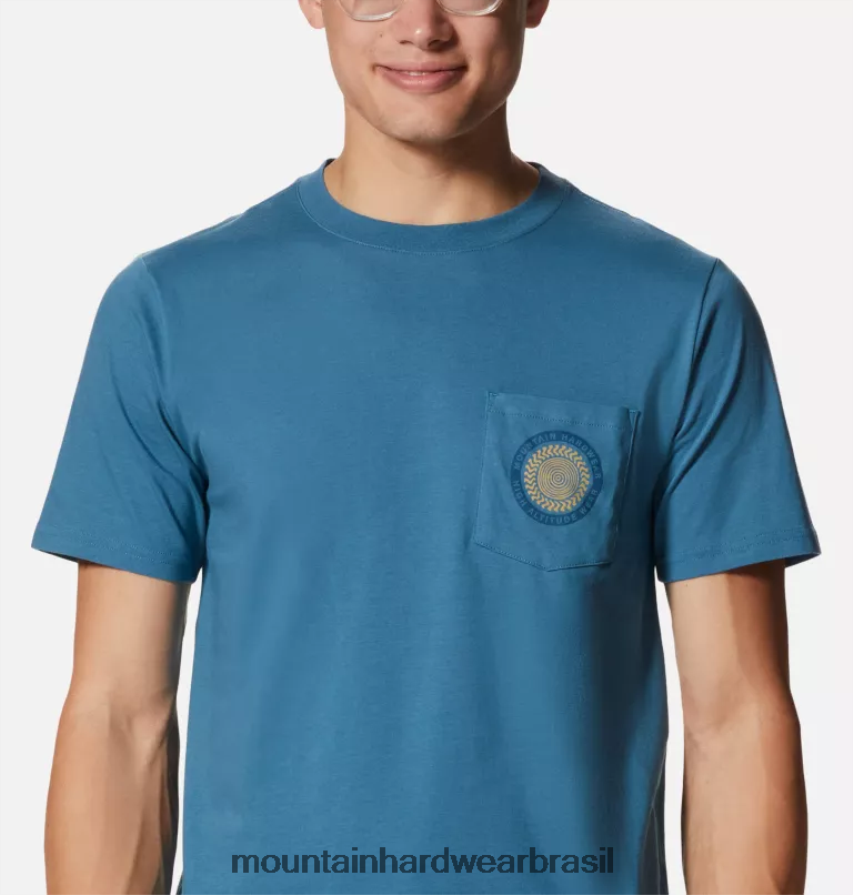 Cáspio homens Mountain Hardwear camiseta de bolso mhw topos AD28F6469