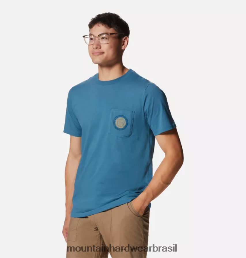 Cáspio homens Mountain Hardwear camiseta de bolso mhw topos AD28F6469