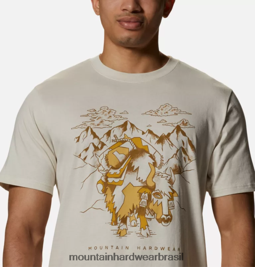 pedra homens Mountain Hardwear camiseta manga curta iaque topos AD28F6466