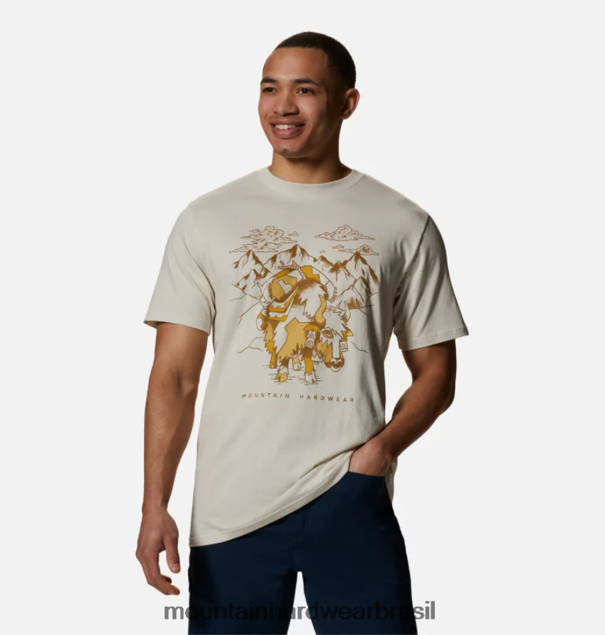 pedra homens Mountain Hardwear camiseta manga curta iaque topos AD28F6466