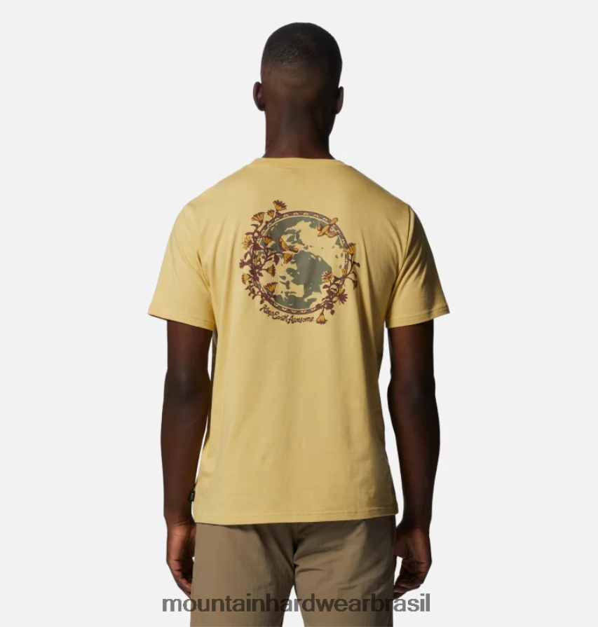 pradaria homens Mountain Hardwear camiseta manga curta kea earth topos AD28F6459