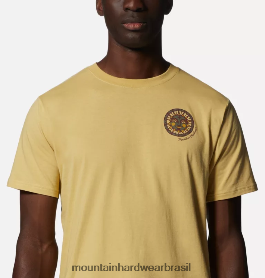 pradaria homens Mountain Hardwear camiseta manga curta kea earth topos AD28F6459