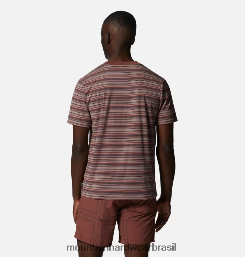 terra argilosa homens Mountain Hardwear manga curta de baixa exposição topos AD28F679