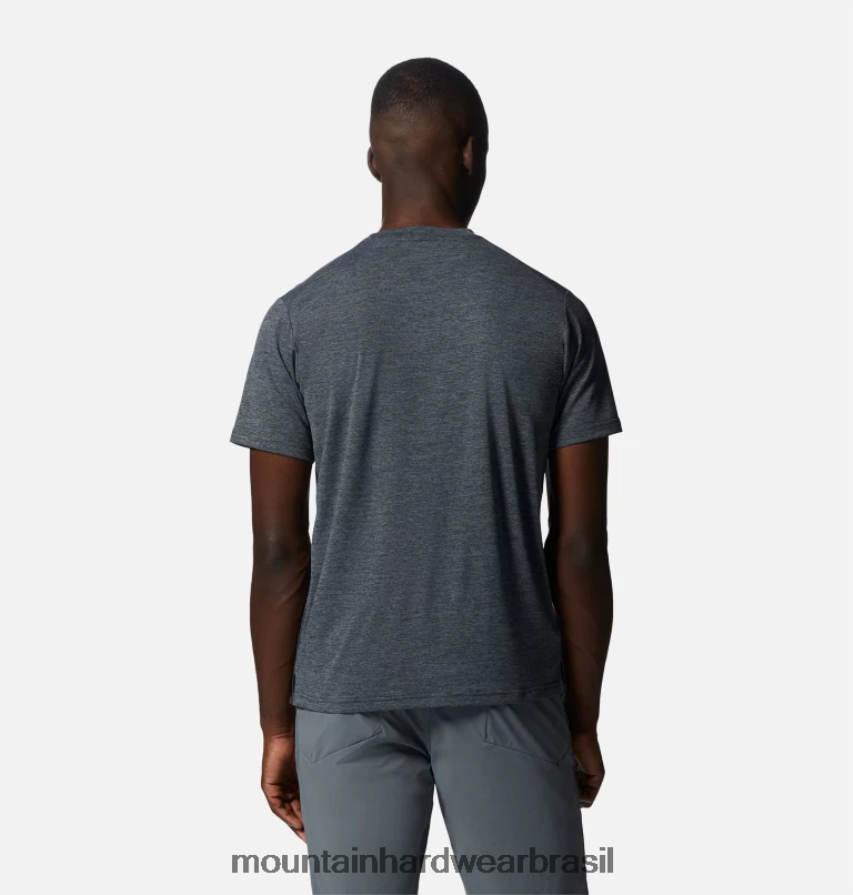 urze tempestade escura homens Mountain Hardwear protetor solar manga curta topos AD28F6211