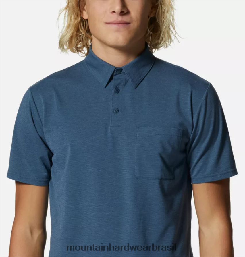 zinco homens Mountain Hardwear polo de baixa exposição topos AD28F689