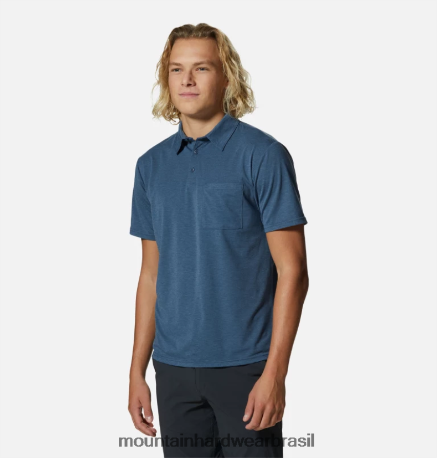 zinco homens Mountain Hardwear polo de baixa exposição topos AD28F689