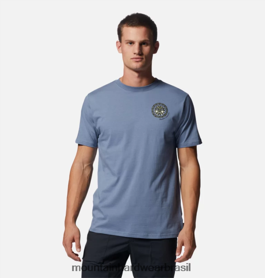 zinco leve homens Mountain Hardwear camiseta manga curta kea earth topos AD28F6458