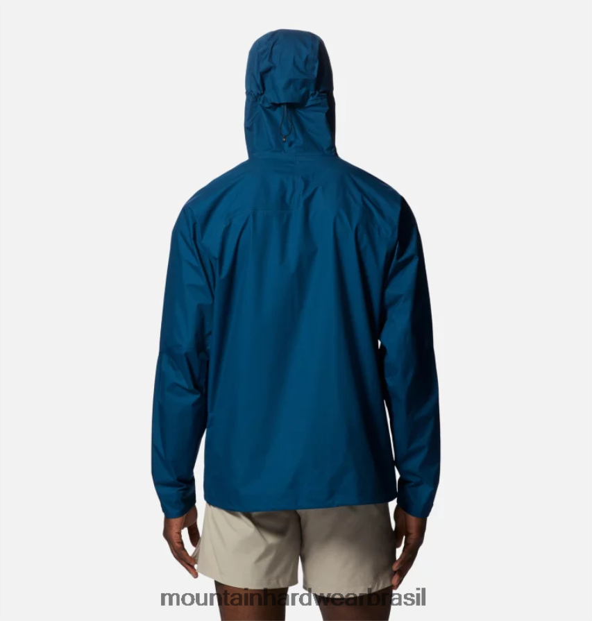Cáspio escuro homens Mountain Hardwear jaqueta minimizador gore-tex paclite plus topos AD28F6134