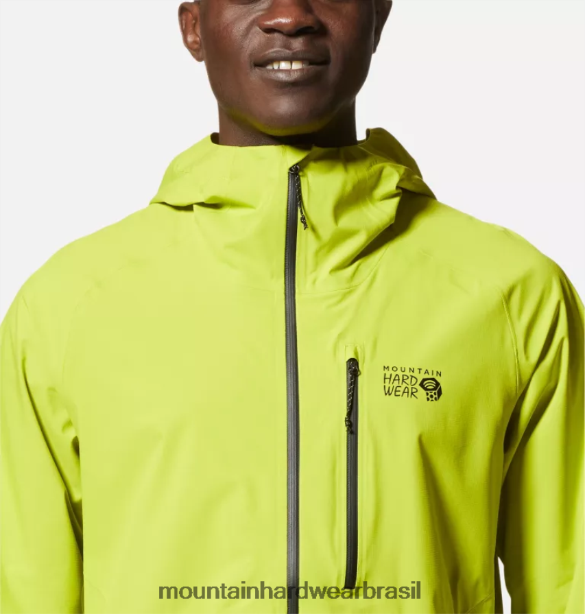 brilho de samambaia homens Mountain Hardwear jaqueta ozônica elástica topos AD28F6253