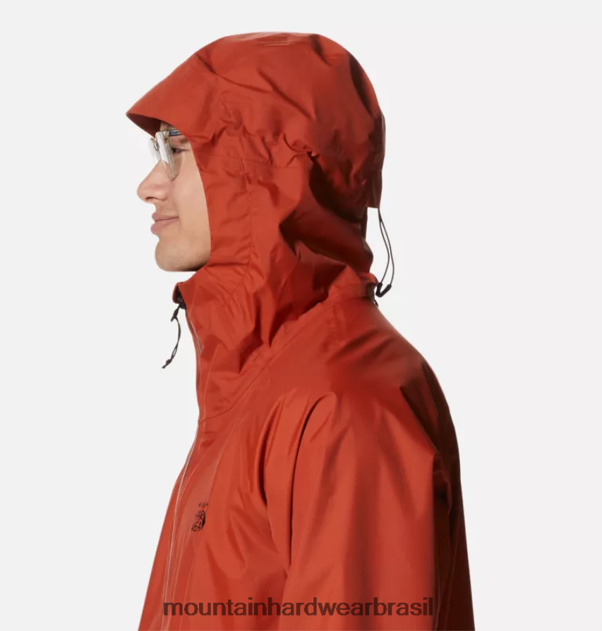 cobre escuro homens Mountain Hardwear jaqueta de limite topos AD28F6260