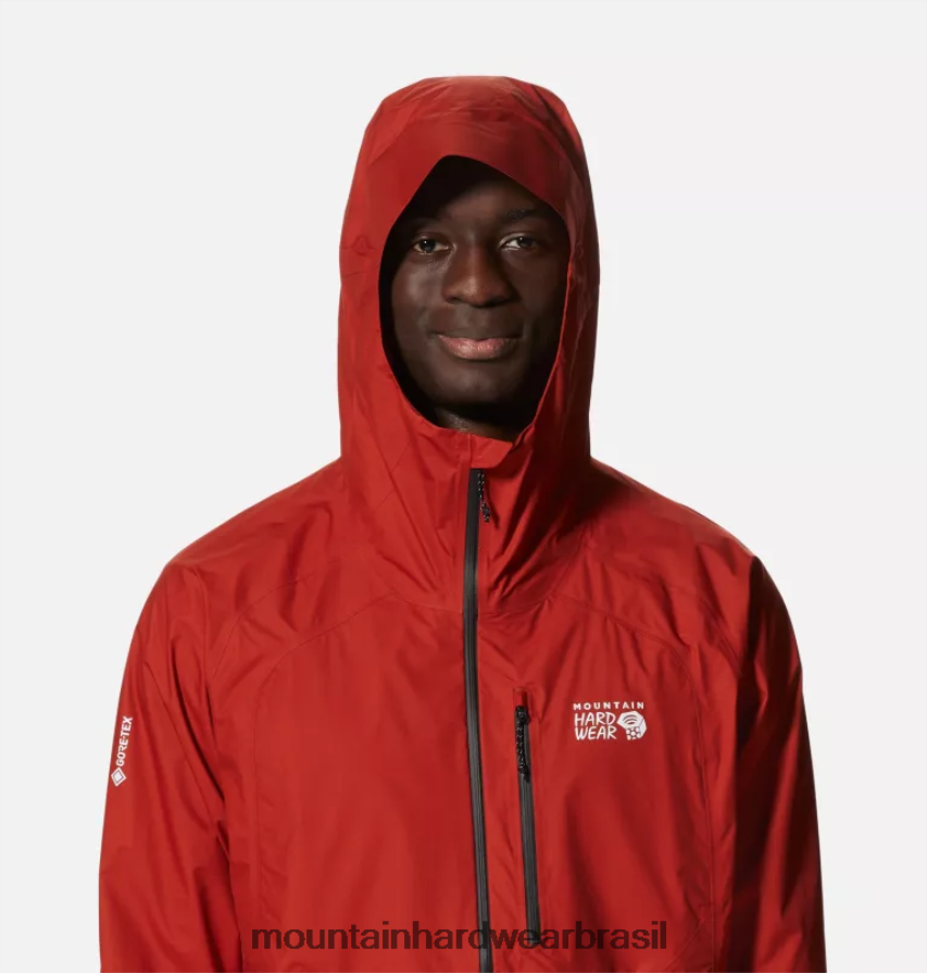 deserto vermelho homens Mountain Hardwear jaqueta minimizador gore-tex paclite plus topos AD28F6136