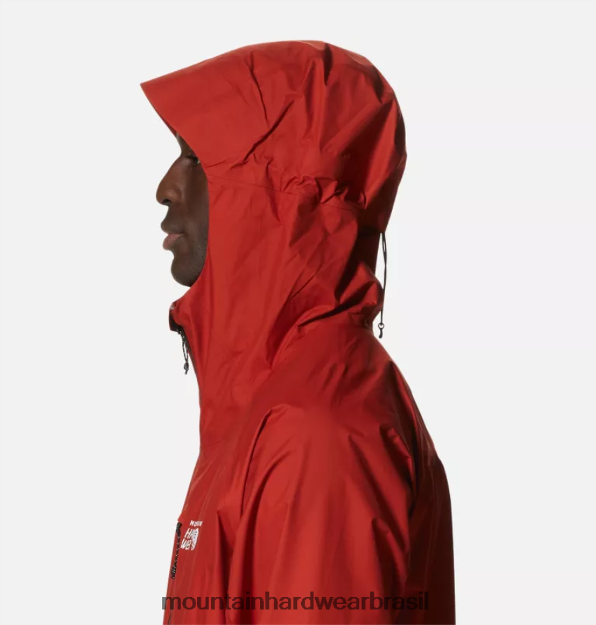 deserto vermelho homens Mountain Hardwear jaqueta minimizador gore-tex paclite plus topos AD28F6136