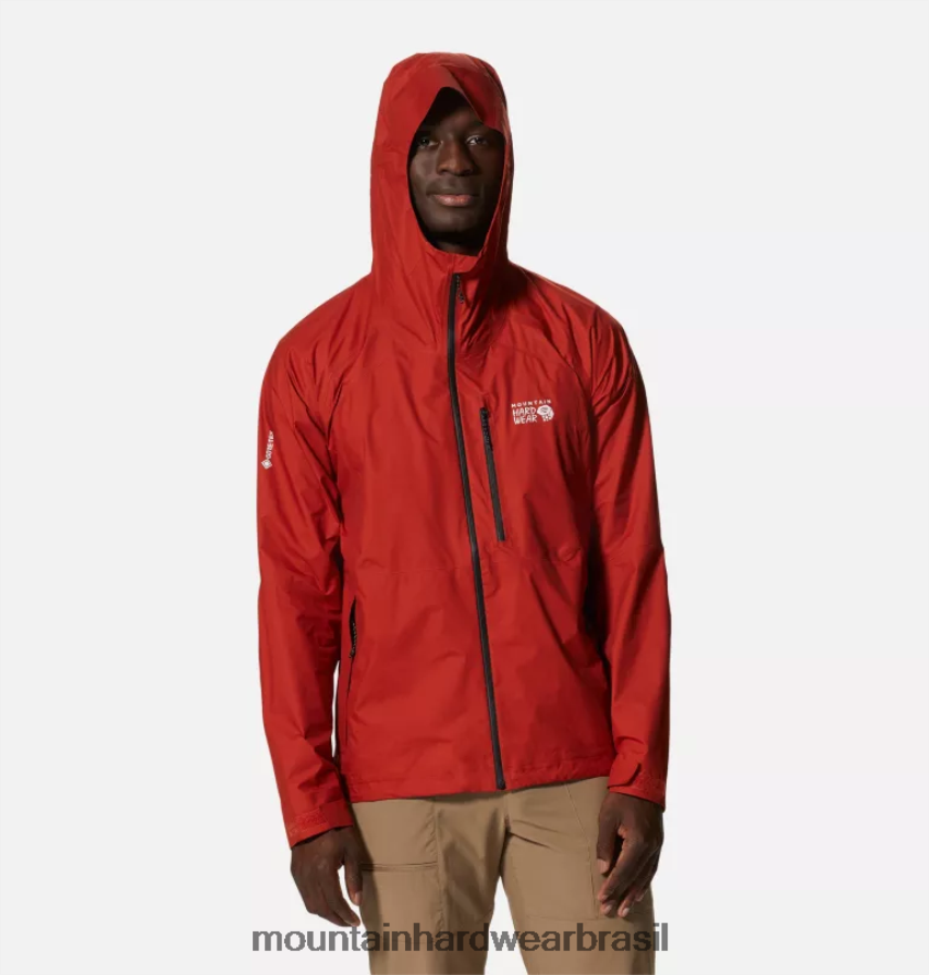 deserto vermelho homens Mountain Hardwear jaqueta minimizador gore-tex paclite plus topos AD28F6136