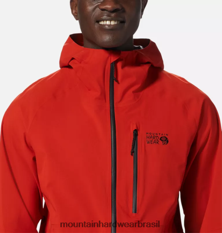 deserto vermelho homens Mountain Hardwear jaqueta ozônica elástica topos AD28F6254