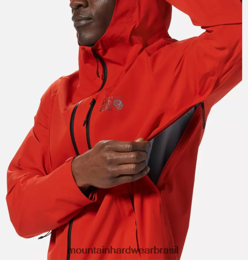 deserto vermelho homens Mountain Hardwear jaqueta ozônica elástica topos AD28F6254