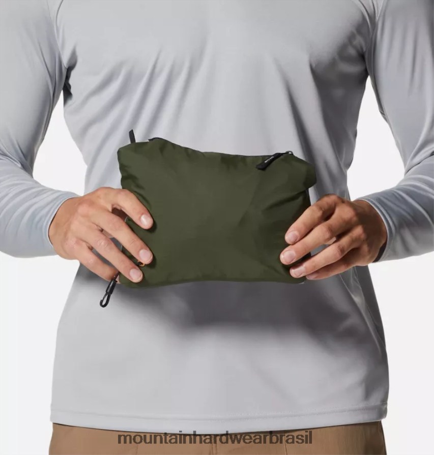 excedente verde homens Mountain Hardwear jaqueta de limite topos AD28F6258