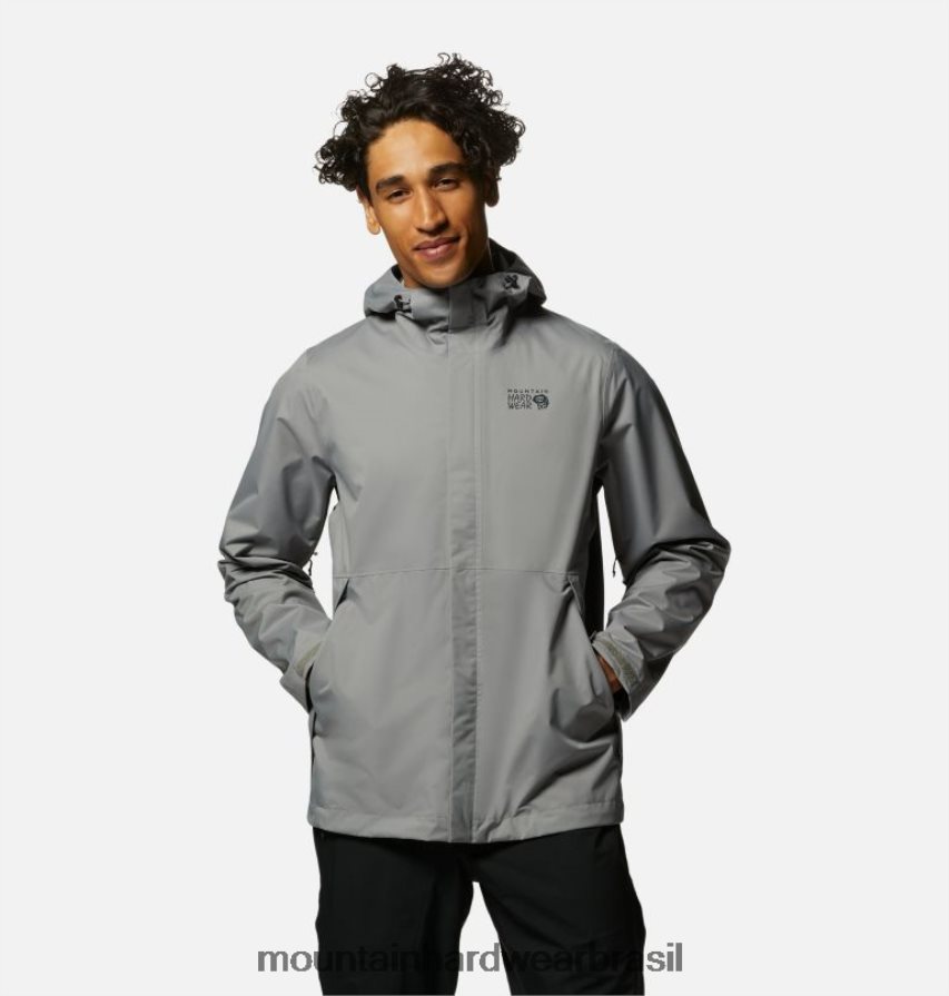 manta cinza homens Mountain Hardwear jaqueta glade de granito topos AD28F6377