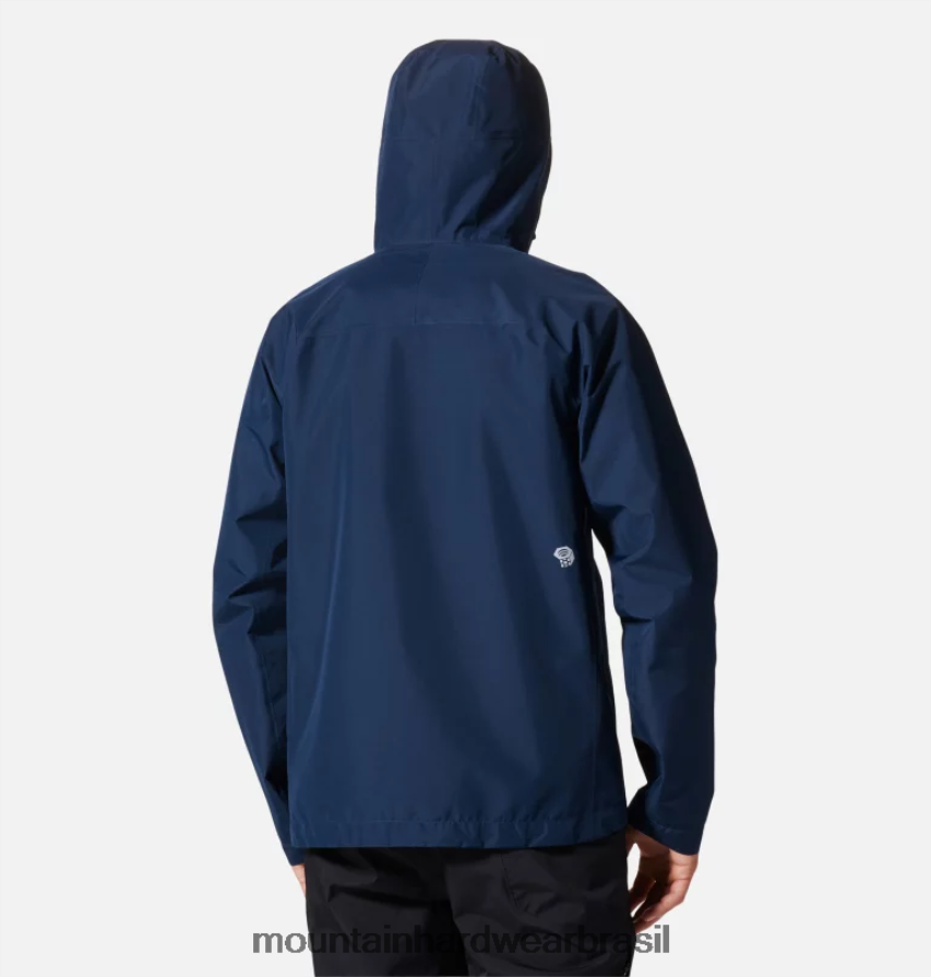 marinha homens Mountain Hardwear exposição/2 jaqueta gore-tex paclite topos AD28F6129