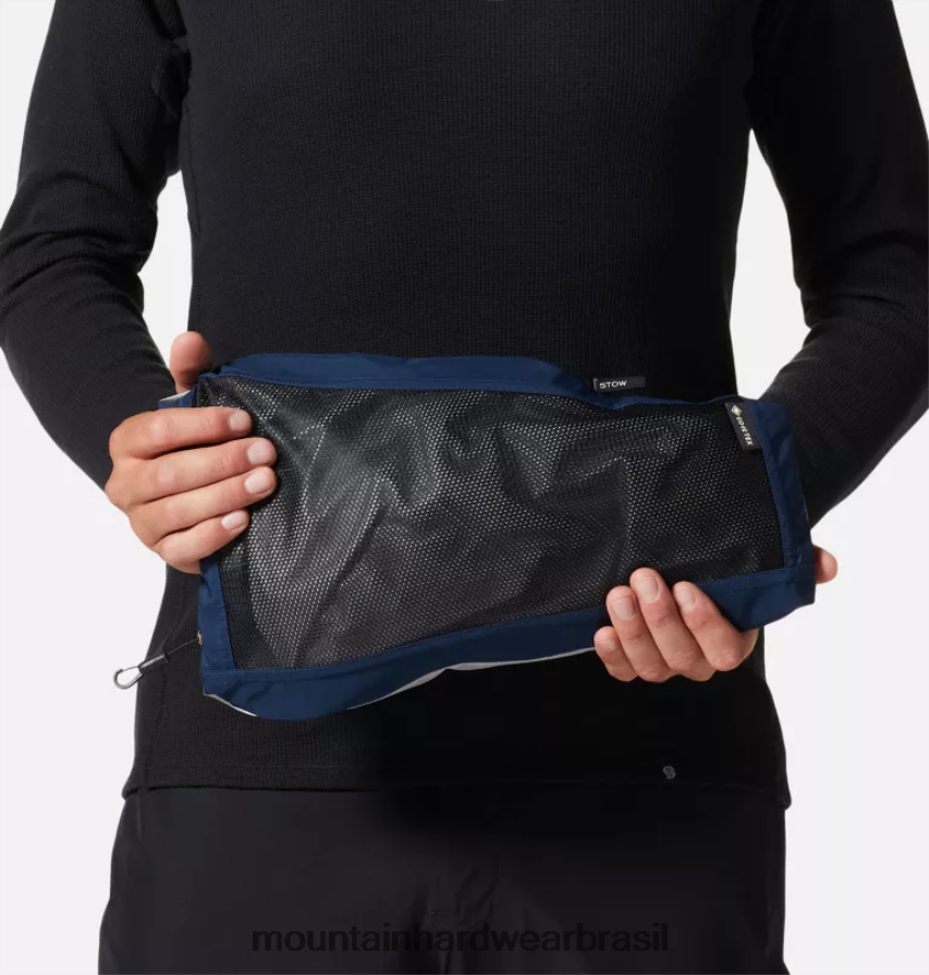 marinha homens Mountain Hardwear exposição/2 jaqueta gore-tex paclite topos AD28F6129