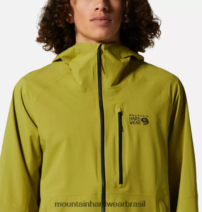musgo da lua homens Mountain Hardwear jaqueta ozônica elástica topos AD28F6252
