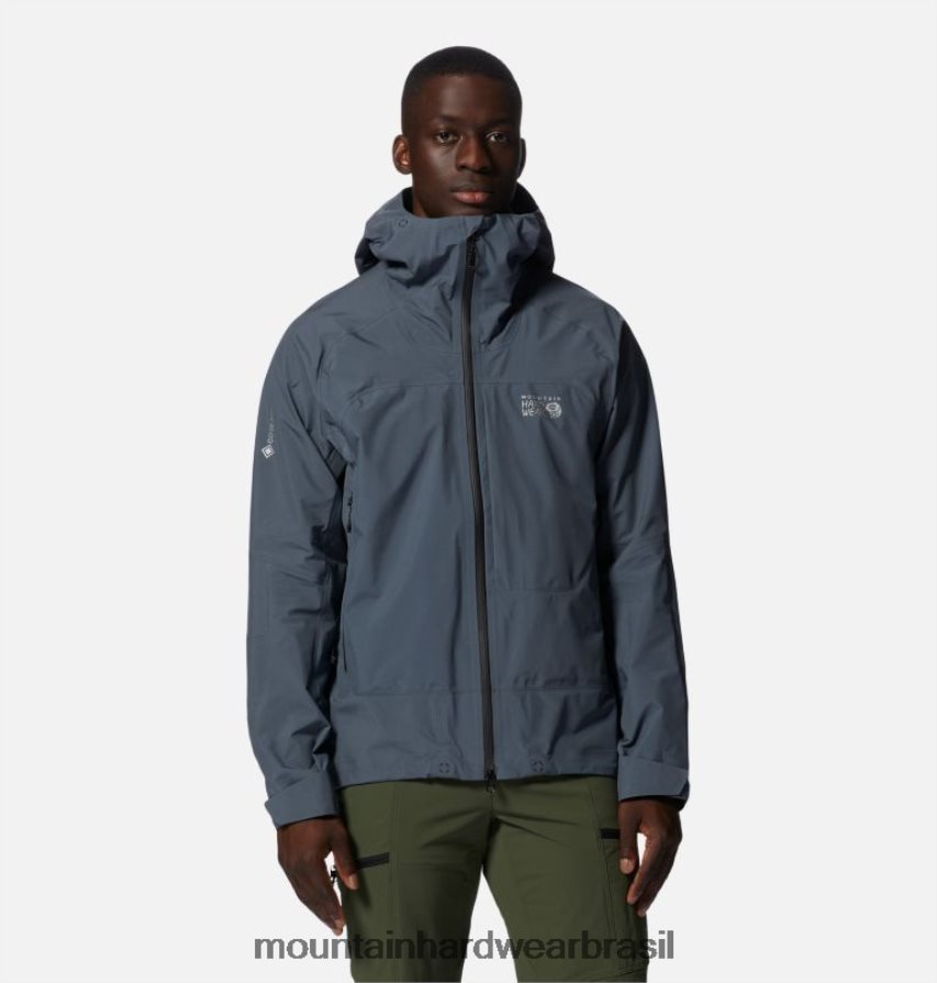 ardósia azul homens Mountain Hardwear jaqueta gore-tex pro dawnlight topos AD28F6243 ardósia azul homens Mountain Hardwear jaqueta gore-tex pro dawnlight topos AD28F6243