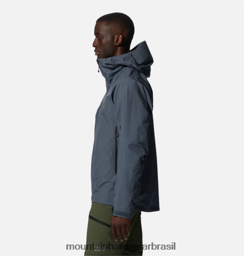 ardósia azul homens Mountain Hardwear jaqueta gore-tex pro dawnlight topos AD28F6243