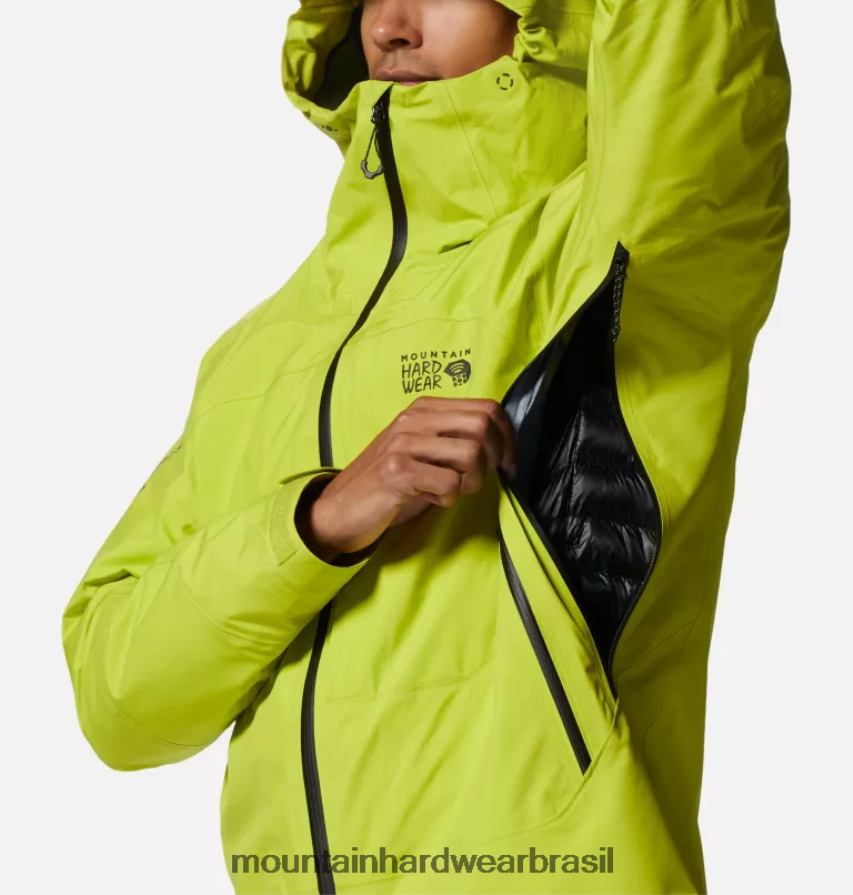 brilho de samambaia homens Mountain Hardwear jaqueta gore-tex pro dawnlight topos AD28F6242