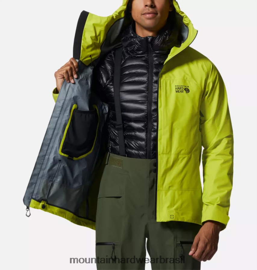 brilho de samambaia homens Mountain Hardwear jaqueta gore-tex pro dawnlight topos AD28F6242