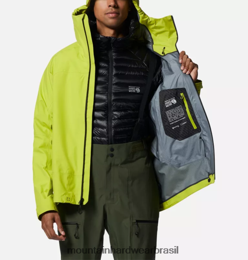brilho de samambaia homens Mountain Hardwear jaqueta gore-tex pro dawnlight topos AD28F6242
