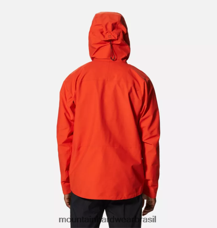 estado laranja homens Mountain Hardwear jaqueta routefinder hd gore-tex pro topos AD28F6373