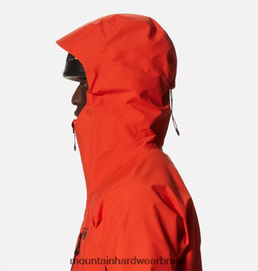 estado laranja homens Mountain Hardwear jaqueta routefinder hd gore-tex pro topos AD28F6373