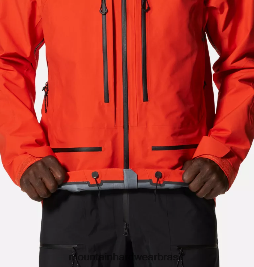 estado laranja homens Mountain Hardwear jaqueta routefinder hd gore-tex pro topos AD28F6373