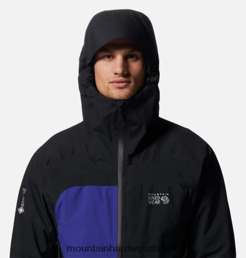 klein azul/preto homens Mountain Hardwear jaqueta gore-tex pro dawnlight topos AD28F6244