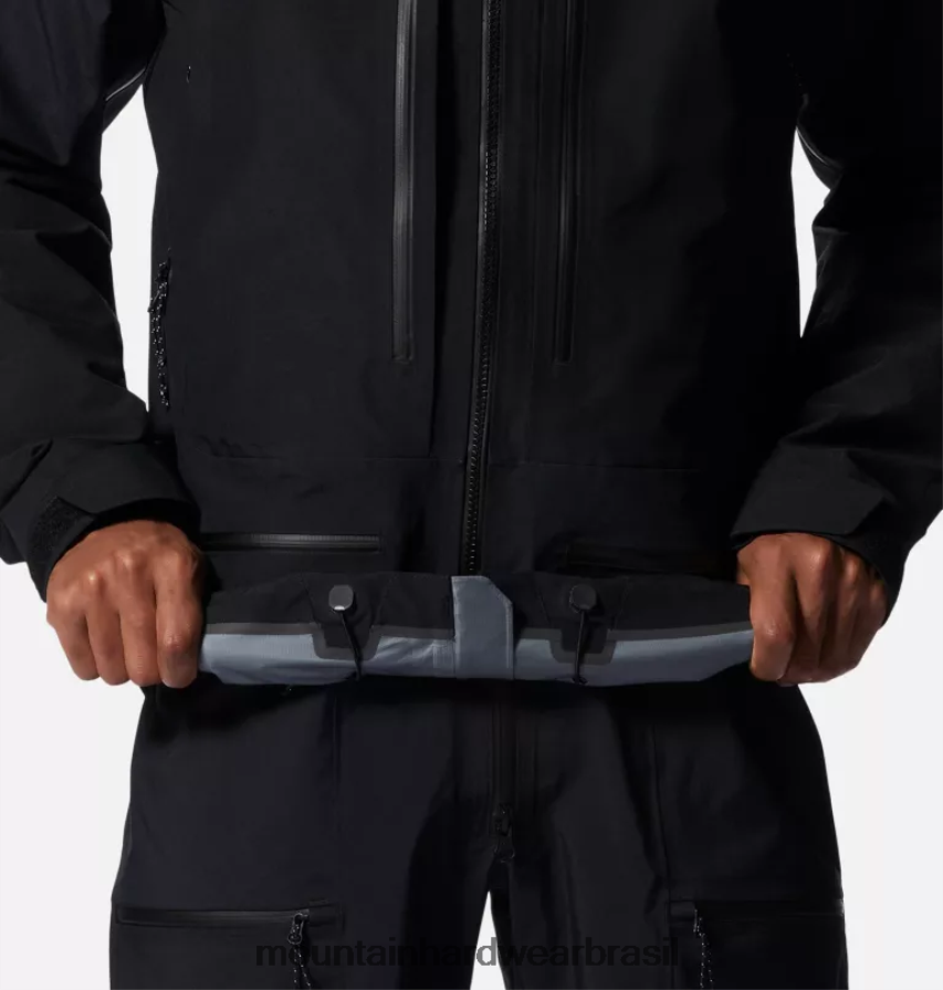 preto homens Mountain Hardwear jaqueta routefinder hd gore-tex pro topos AD28F6372