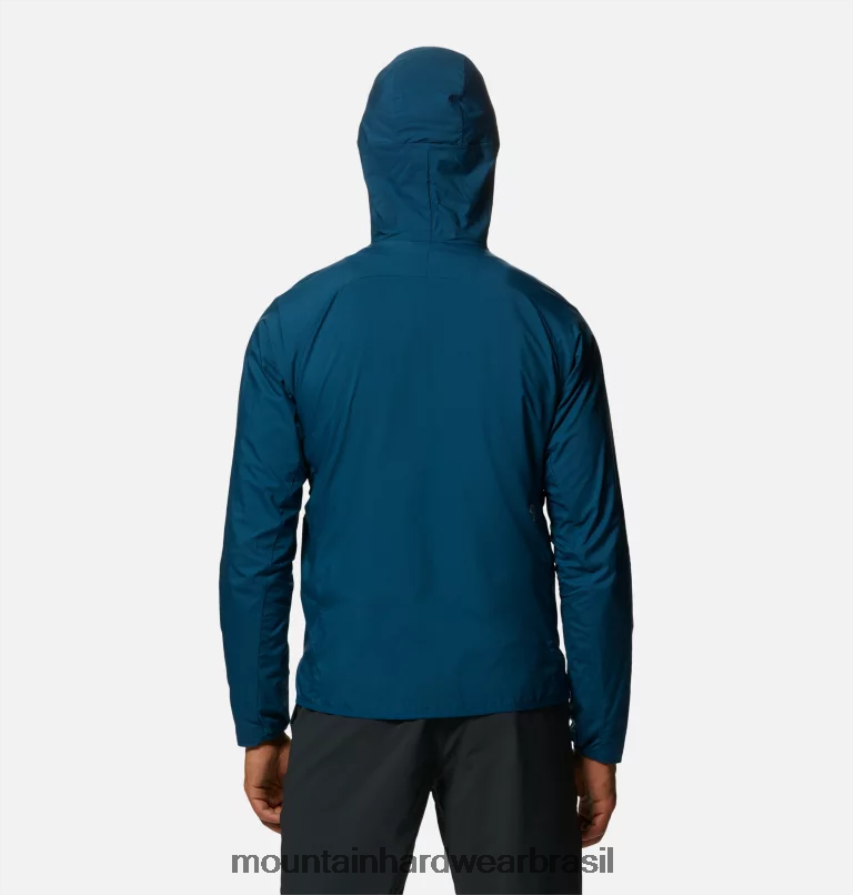 Cáspio escuro homens Mountain Hardwear kor airshell moletom com capuz topos AD28F697
