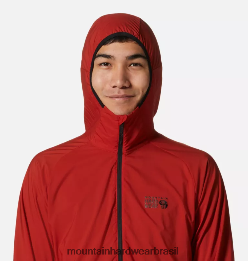 deserto vermelho homens Mountain Hardwear kor airshell moletom com capuz topos AD28F694