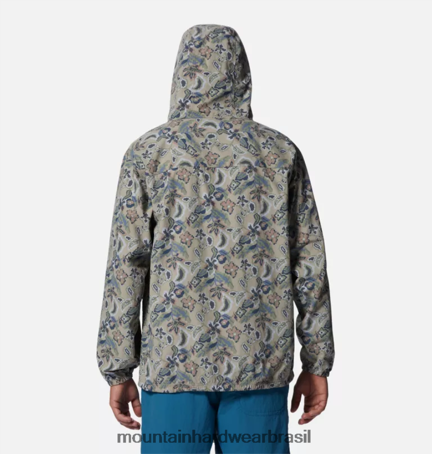 estampa floral kilim do ermo homens Mountain Hardwear anoraque stryder topos AD28F6108