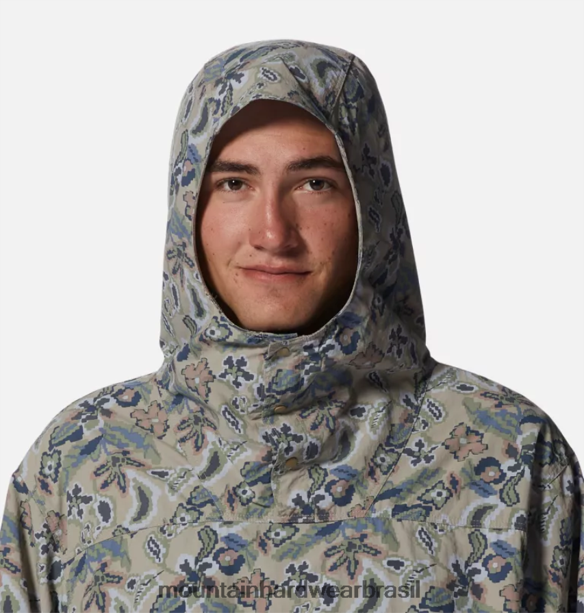 estampa floral kilim do ermo homens Mountain Hardwear anoraque stryder topos AD28F6108