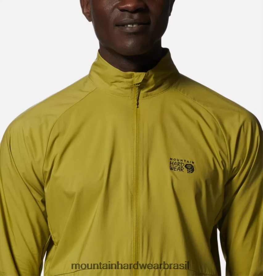 musgo da lua homens Mountain Hardwear jaqueta kor airshell com zíper completo topos AD28F6101