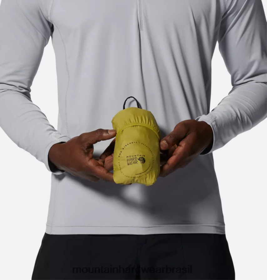 musgo da lua homens Mountain Hardwear jaqueta kor airshell com zíper completo topos AD28F6101