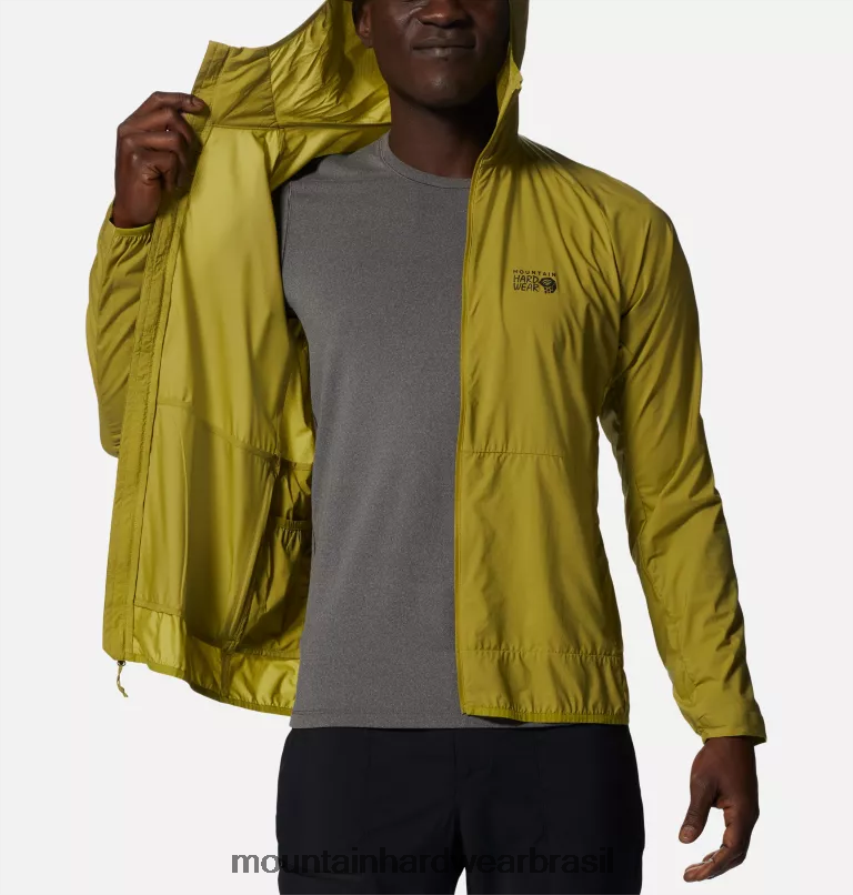 musgo da lua homens Mountain Hardwear kor airshell moletom com capuz topos AD28F696
