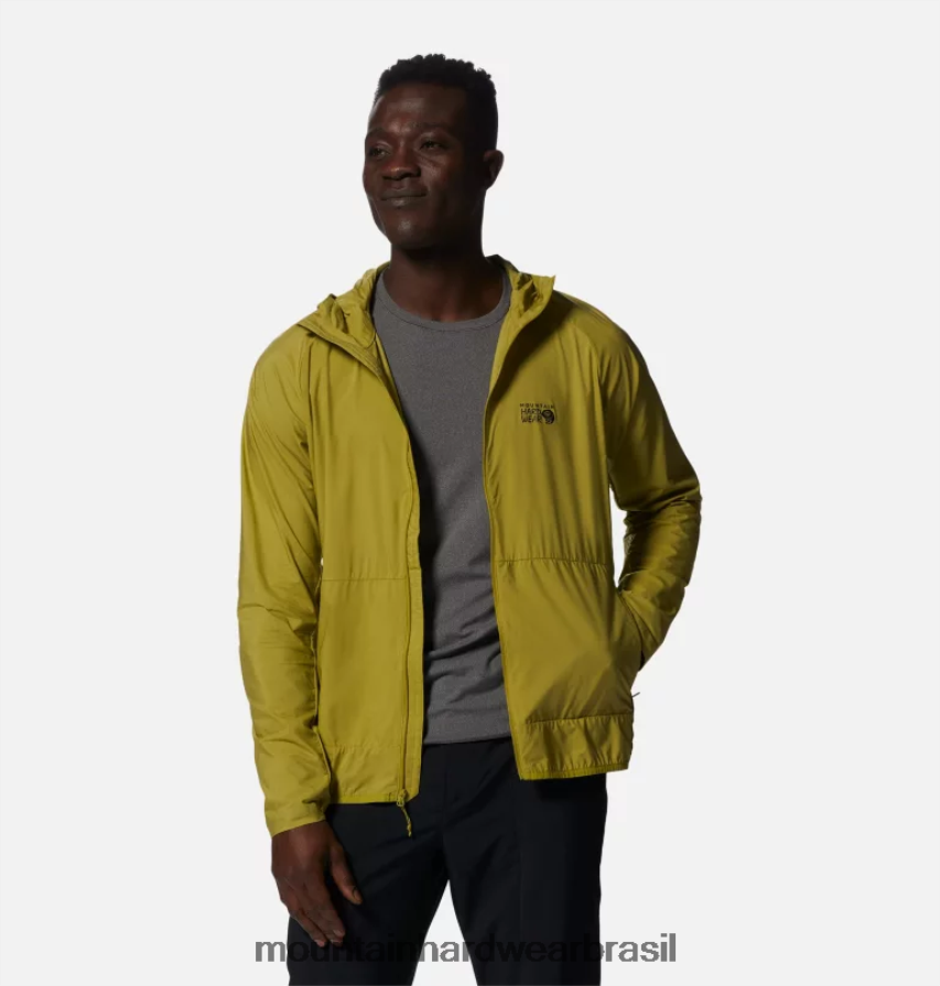 musgo da lua homens Mountain Hardwear kor airshell moletom com capuz topos AD28F696